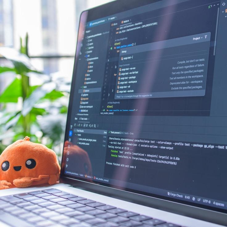 Workspace for web app development